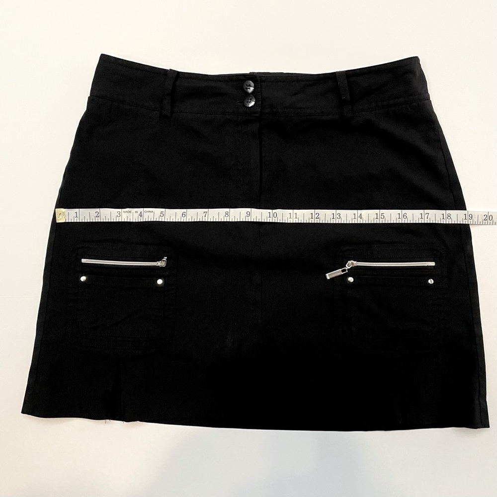Jamie Sadock Women’s Black Golf/Tennis Skort Sz 6 - Picture 6 of 10